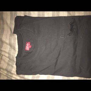 Supreme over-dyed pocket tee